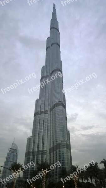 Burj Khalifa Dubai Uae Building Burj