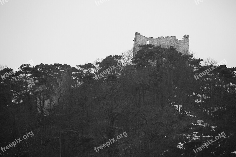 Castle Of Mödling Castle Knight's Castle Middle Ages Castle Wall