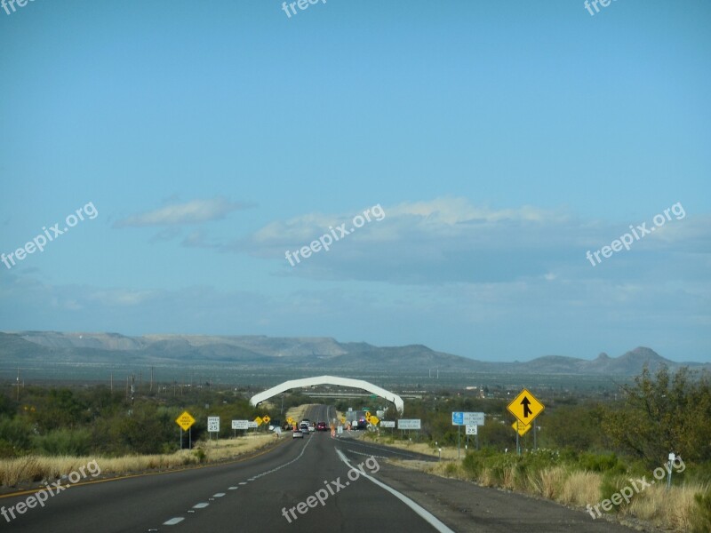 United States Border Patrol Check Point Sign Military