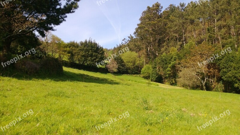 Landscape Galicia Nature Landscapes Mountain