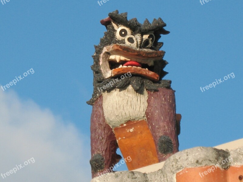 Shisa Okinawa Roof Free Photos