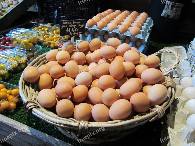 Eggs Farm Shop Organic Healthy Ingredient