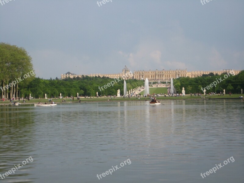 Versailles Castle Pièce D'eau Park Garden