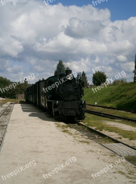 Locomotive Steam Locomotive Light Railway Czech Republic Jindřichův Hradec