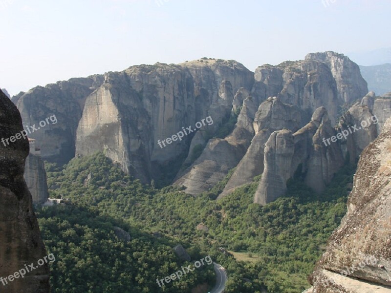 Greece Trikala Meteora Free Photos