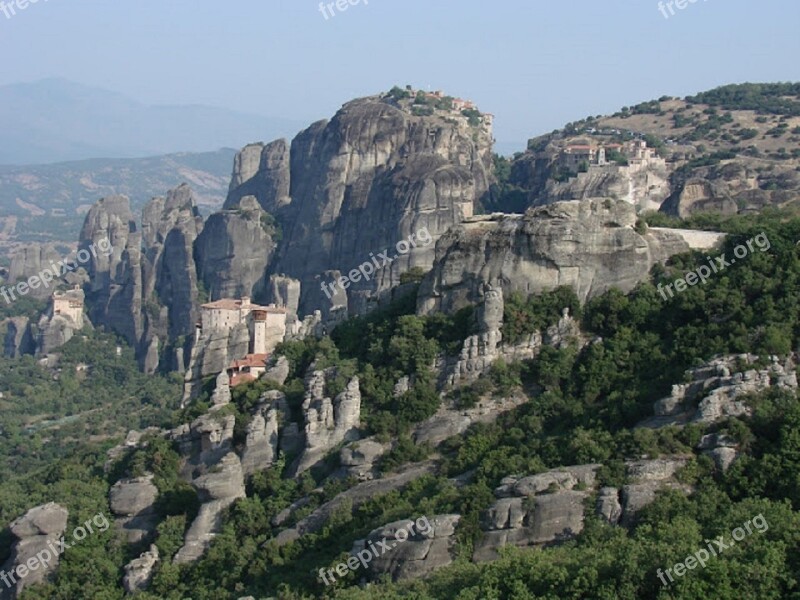 Greece Trikala Meteora Free Photos