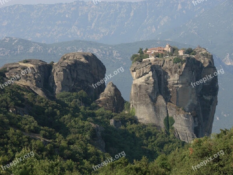 Greece Trikala Meteora Free Photos