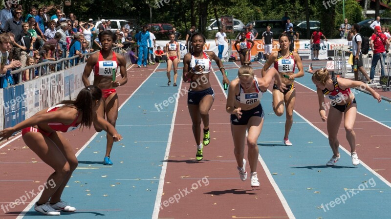 Athletics Sport Relay Free Photos