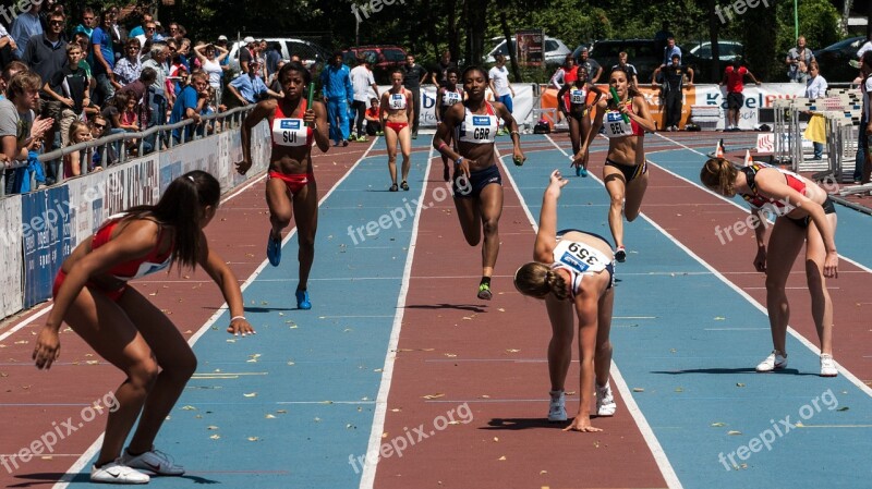 Athletics Sport Relay Free Photos