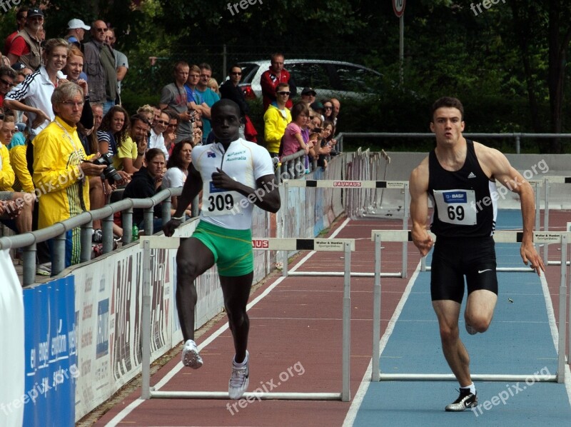 Athletics Sport Hurdles Free Photos