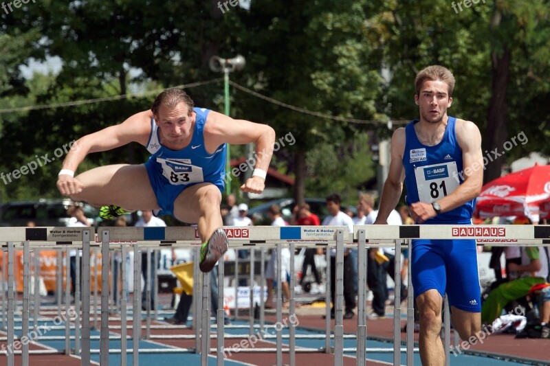 Athletics Sport Hurdles Free Photos