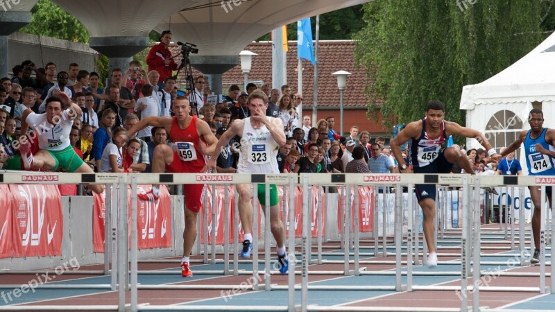 Athletics Sport Hurdles Free Photos