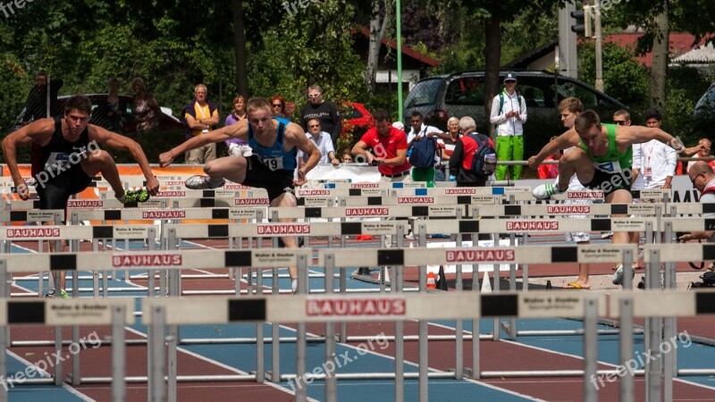 Athletics Sport Hurdles Free Photos