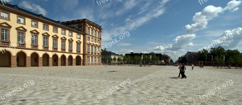 Castle Hof Kurfürstliches Closed Mannheim Free Photos