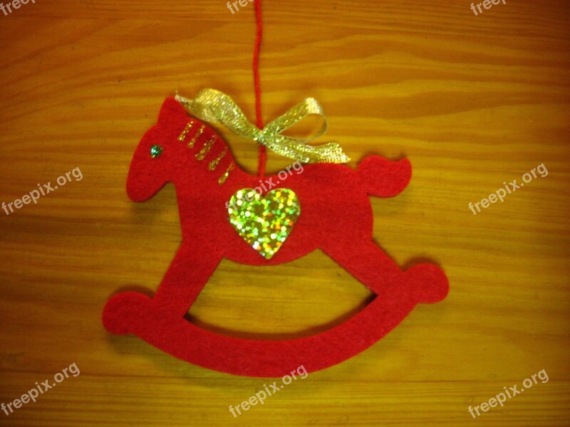 The Horse Koník Pendant Ornament Christmas Tree