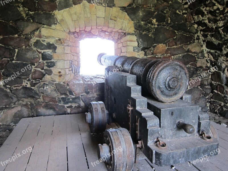 Gun Fortress Embrasure Free Photos