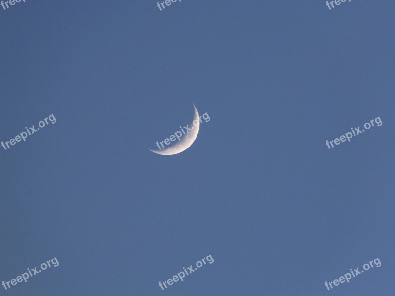 New Moon Twilight Quality Crescent Moon Free Photos