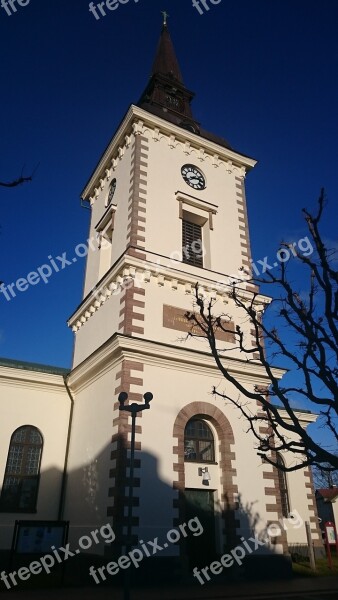 Church Hjo Church Tower Free Photos