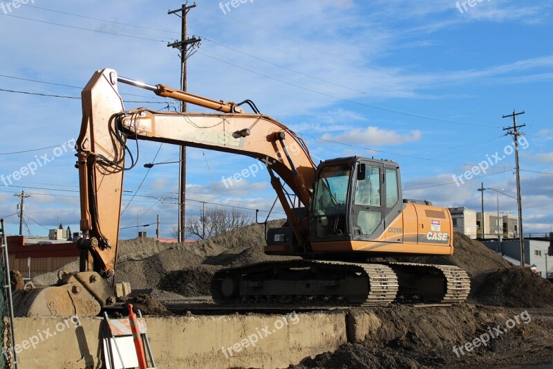 Construction Equipment Industrial Machinery Excavation