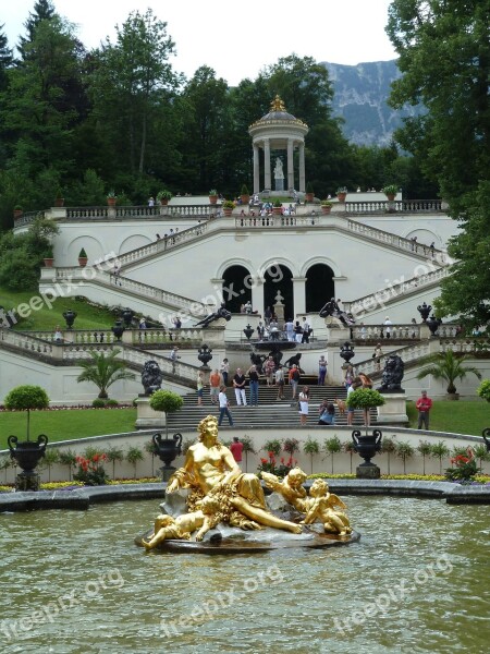 Castle Bavaria Historical Architecture Ludwig