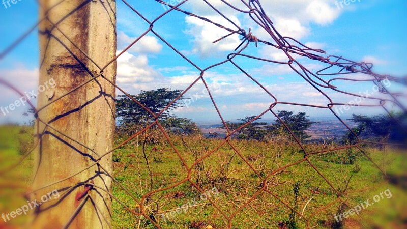 Fence Nairobi Kenya Free Photos