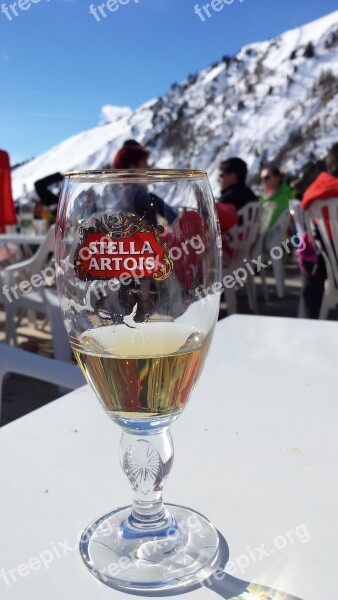 Beer Mountains Alpine Stella Artois Snow