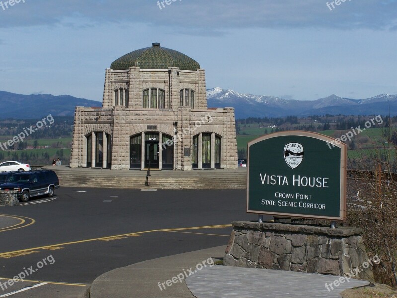 Columbia Gorge River Gorge Scenic Crown Point