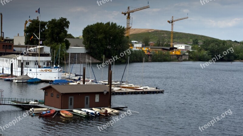 Mannheim Old Rhine Boat House Free Photos