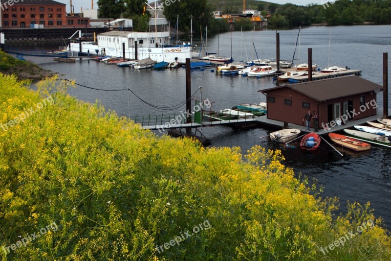 Mannheim Old Rhine Boat House Free Photos