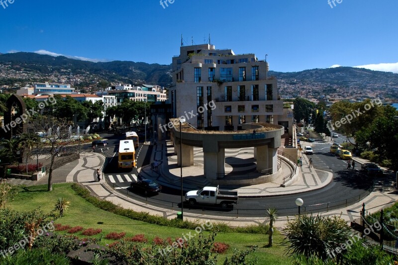 Madeira Funchal Building Free Photos