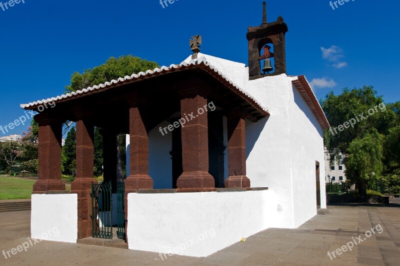 Madeira Funchal Church Free Photos