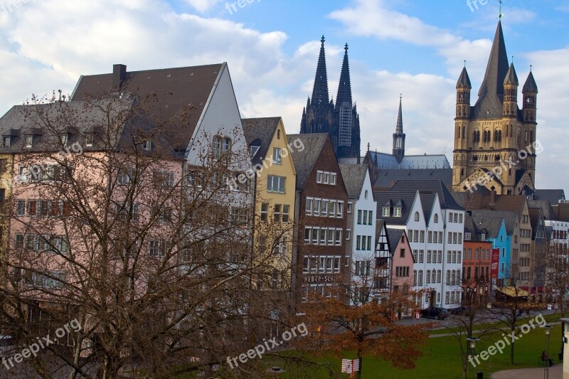 Cologne Historic Center Architecture Free Photos