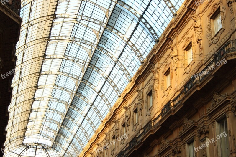 Milan Gallery Italy Art Free Photos