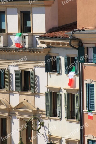 Windows Verona Flag Window Italy