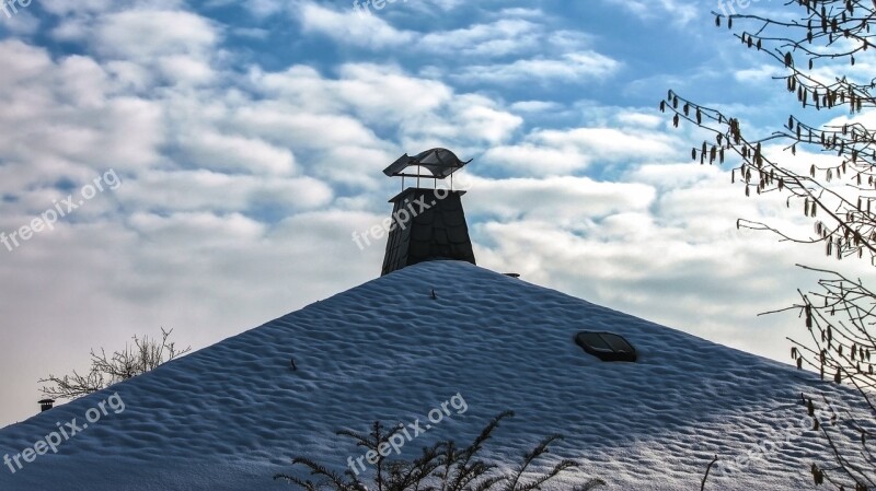 Clouds Fireplaces Chimney Roofing Building