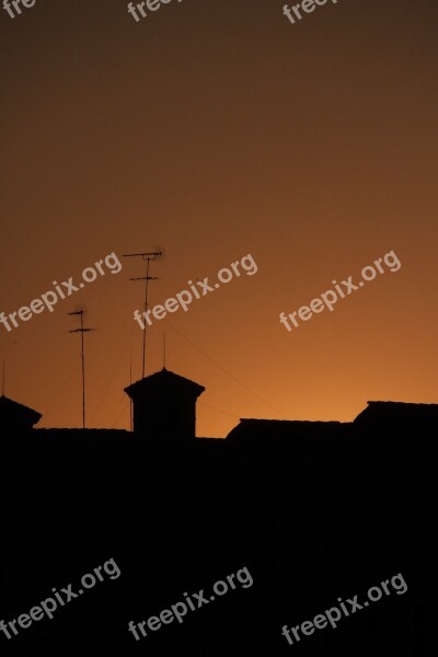 Venice Veneto Sunset Roof Roofs