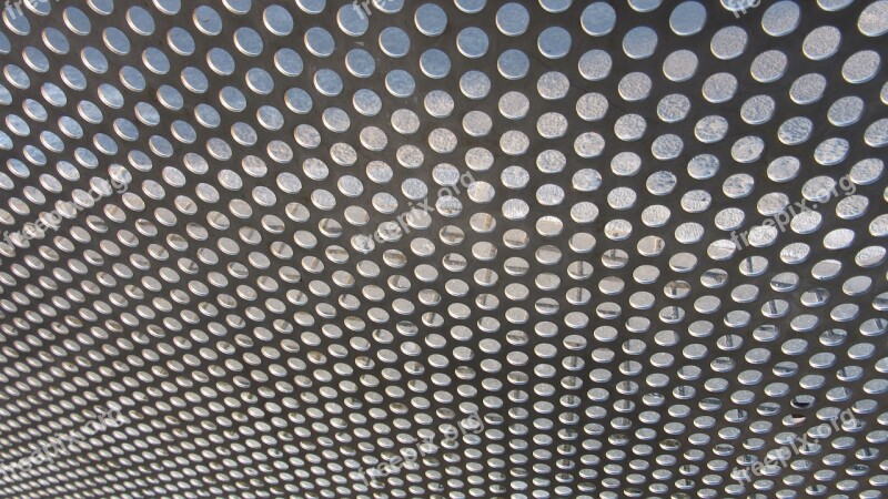 Holes Sheet Perforated Sheet Grid Metal