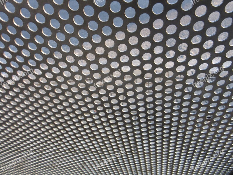 Holes Sheet Grid Metal Perforated Sheet