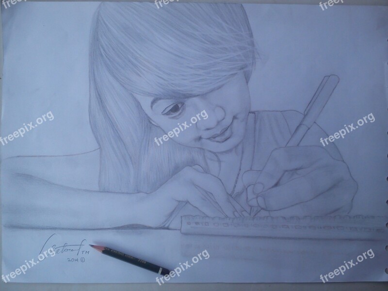 Susan Putu Sketch Free Photos