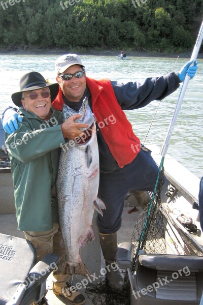 Fish Alaska Alaskan Guide Kenai River Joy