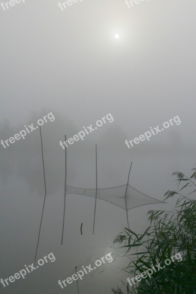 Fog Water Fishnet Free Photos