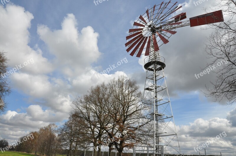 Windmill Nature Old Free Photos