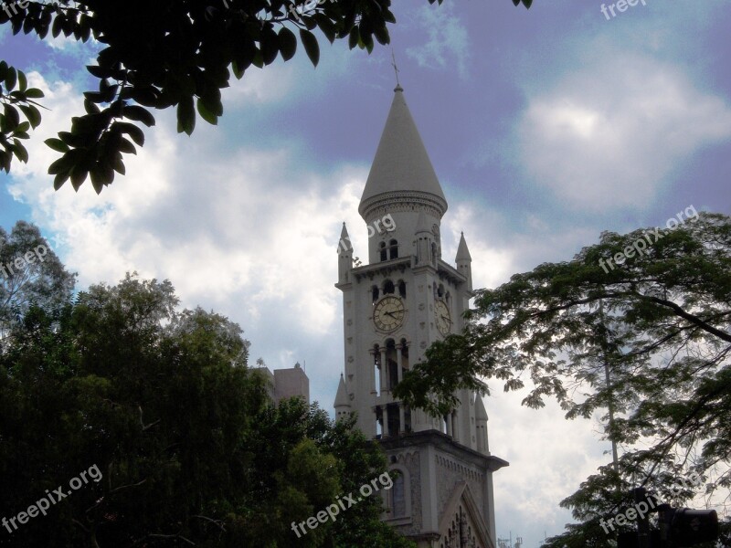 Church Tower Church Of Consolation São Paulo Free Photos