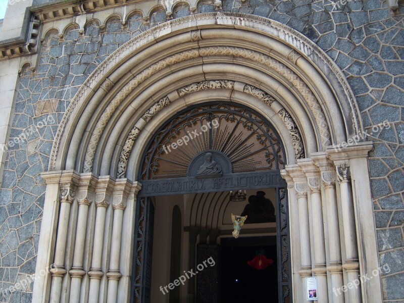 Arc Church Door Church Of Consolation São Paulo Free Photos