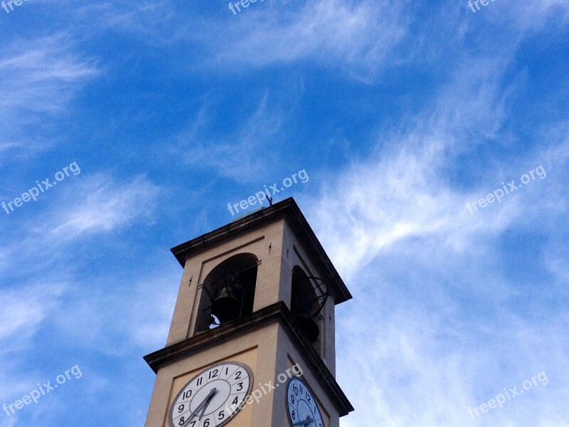 Sky Clouds Church The Form Of Clouds Nature