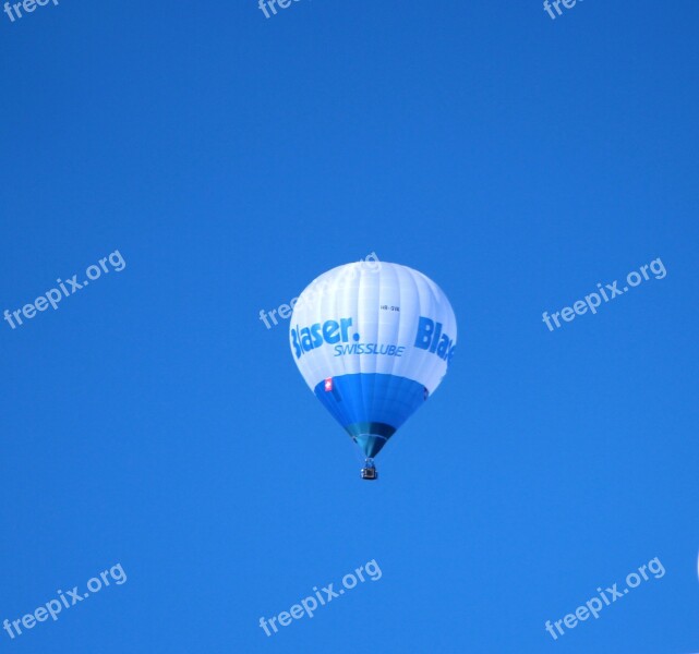 Balloon Hot Air Sky Hot Air Balloon Blue