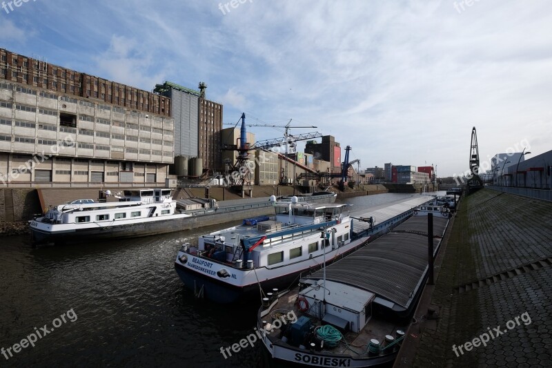 Neuss Port Rhine Free Photos