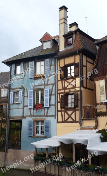 Historic Center Colmar Truss Winding Free Photos