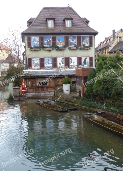 Historic Center Colmar Riverside Small Venice Free Photos