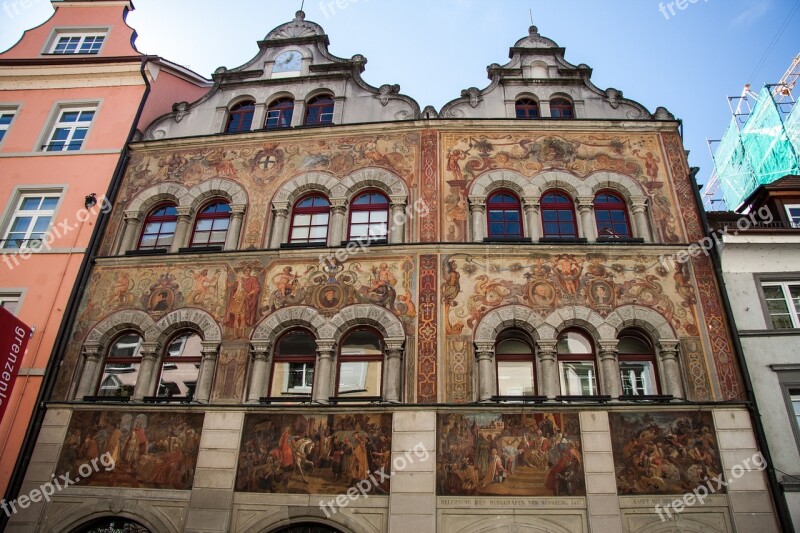 Switzerland Casa Pintada House Mural Housing